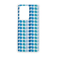 Blue Green Leaf Pattern Samsung Galaxy S20 Ultra 6 9 Inch Tpu Uv Case by GardenOfOphir