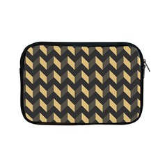 Modern Retro Chevron Patchwork Pattern Apple Ipad Mini Zipper Cases by GardenOfOphir