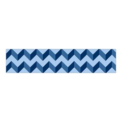 Modern Retro Chevron Patchwork Pattern Velvet Scrunchie