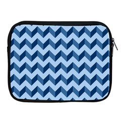 Modern Retro Chevron Patchwork Pattern Apple Ipad 2/3/4 Zipper Cases by GardenOfOphir