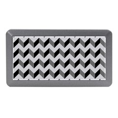 Modern Retro Chevron Patchwork Pattern Memory Card Reader (Mini)