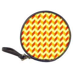 Modern Retro Chevron Patchwork Pattern Classic 20-CD Wallets