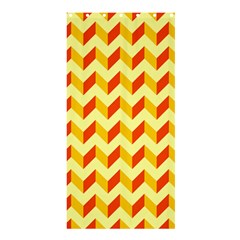 Modern Retro Chevron Patchwork Pattern Shower Curtain 36  x 72  (Stall) 