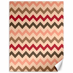 Chevron Pattern Gifts Canvas 12  X 16  by GardenOfOphir