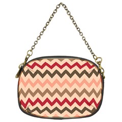 Chevron Pattern Gifts Chain Purse (two Sides) by GardenOfOphir