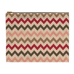 Chevron Pattern Gifts Cosmetic Bag (xl) by GardenOfOphir