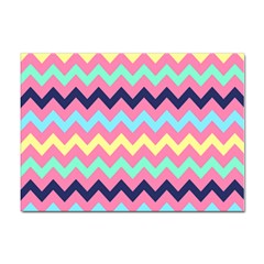 Chevron Pattern Gifts Sticker A4 (10 Pack) by GardenOfOphir