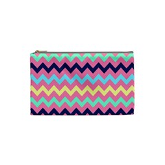 Chevron Pattern Gifts Cosmetic Bag (small) by GardenOfOphir