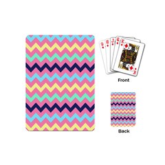 Chevron Pattern Gifts Playing Cards Single Design (mini) by GardenOfOphir