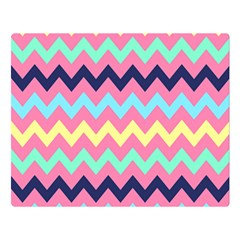 Chevron Pattern Gifts Premium Plush Fleece Blanket (large) by GardenOfOphir