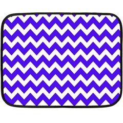 Chevron Pattern Gifts Fleece Blanket (mini) by GardenOfOphir