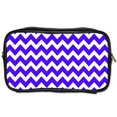 Chevron Pattern Gifts Toiletries Bag (two Sides) by GardenOfOphir