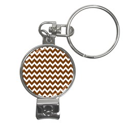 Chevron Pattern Gifts Nail Clippers Key Chain