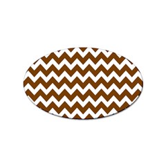 Chevron Pattern Gifts Sticker (Oval)