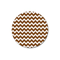 Chevron Pattern Gifts Magnet 3  (Round)