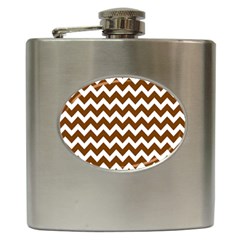 Chevron Pattern Gifts Hip Flask (6 oz)