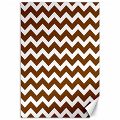 Chevron Pattern Gifts Canvas 12  x 18 