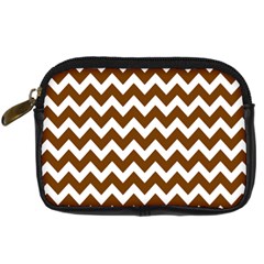 Chevron Pattern Gifts Digital Camera Leather Case