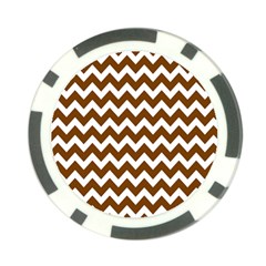 Chevron Pattern Gifts Poker Chip Card Guard (10 Pack) by GardenOfOphir