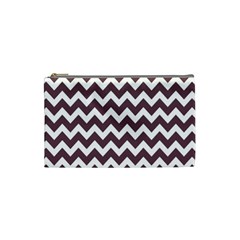 Chevron Pattern Gifts Cosmetic Bag (small) by GardenOfOphir