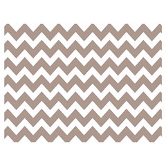 Beige Chevron Pattern Gifts Premium Plush Fleece Blanket (extra Small) by GardenOfOphir