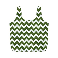 Chevron Pattern Gifts Full Print Recycle Bag (m)