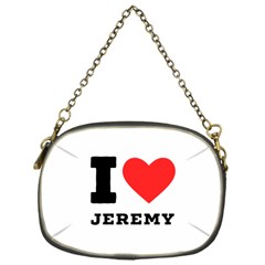 I Love Jeremy  Chain Purse (one Side) by ilovewhateva