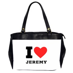 I Love Jeremy  Oversize Office Handbag (2 Sides) by ilovewhateva