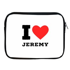 I Love Jeremy  Apple Ipad 2/3/4 Zipper Cases by ilovewhateva