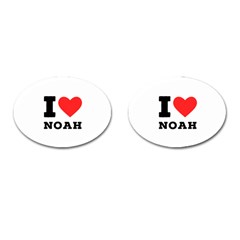 I Love Noah Cufflinks (oval) by ilovewhateva