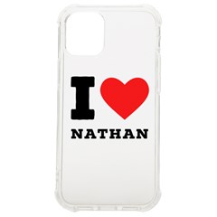 I Love Nathan Iphone 12 Mini Tpu Uv Print Case	 by ilovewhateva