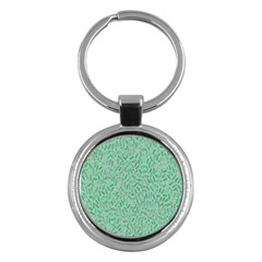 Leaves-015 Key Chain (round) by nateshop