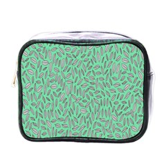 Leaves-015 Mini Toiletries Bag (one Side) by nateshop