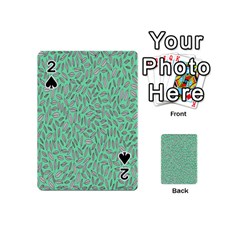 Leaves-015 Playing Cards 54 Designs (mini) by nateshop