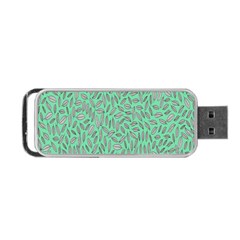 Leaves-015 Portable Usb Flash (two Sides) by nateshop