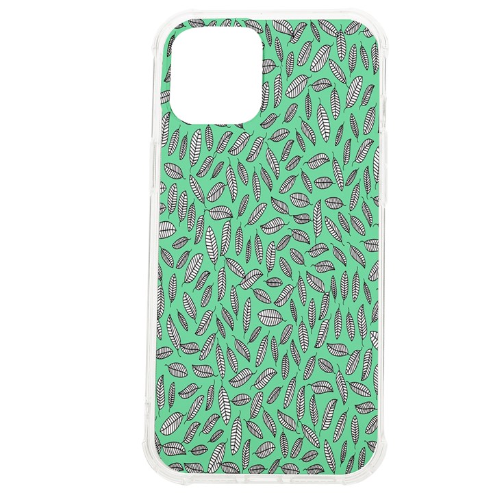 Leaves-015 iPhone 12 Pro max TPU UV Print Case