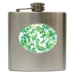 Leaves-37 Hip Flask (6 Oz) by nateshop