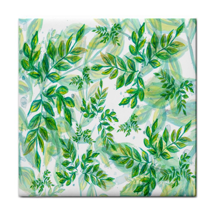 Leaves-37 Face Towel