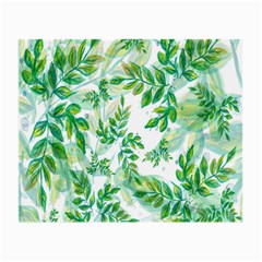 Leaves-37 Small Glasses Cloth (2 Sides) by nateshop