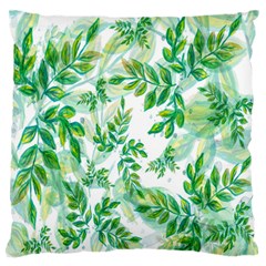 Leaves-37 Standard Premium Plush Fleece Cushion Case (one Side) by nateshop