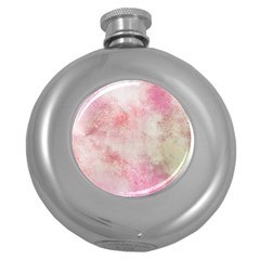 Pink-010 Round Hip Flask (5 Oz) by nateshop