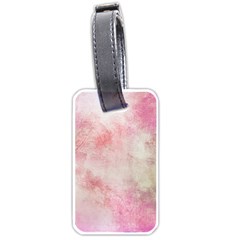 Pink-010 Luggage Tag (one Side) by nateshop