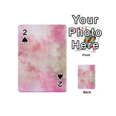 Pink-010 Playing Cards 54 Designs (mini) by nateshop