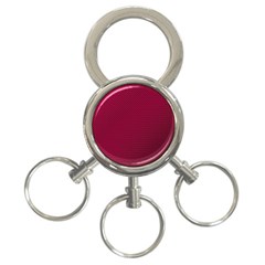 Red 3-ring Key Chain by nateshop