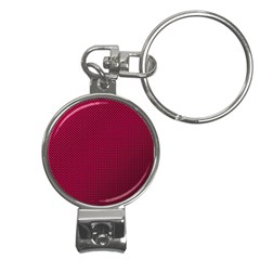 Red Nail Clippers Key Chain