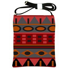 Red-011 Shoulder Sling Bag by nateshop