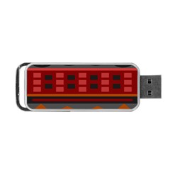 Red-011 Portable Usb Flash (two Sides) by nateshop