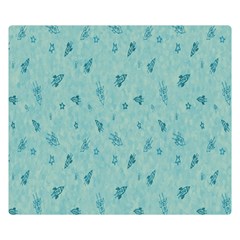 Rocket-013 Premium Plush Fleece Blanket (small) by nateshop