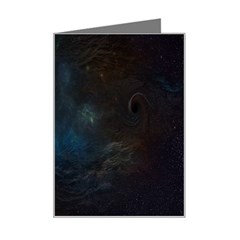 Space-02 Mini Greeting Card by nateshop