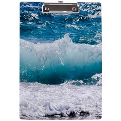 Waves A4 Acrylic Clipboard by nateshop